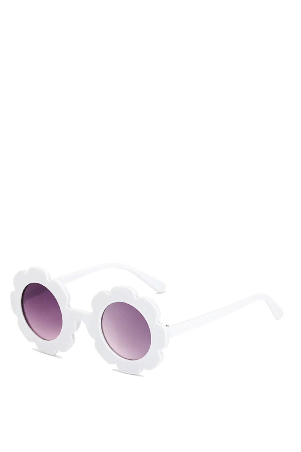 Flower Kids Sunglasses | White
