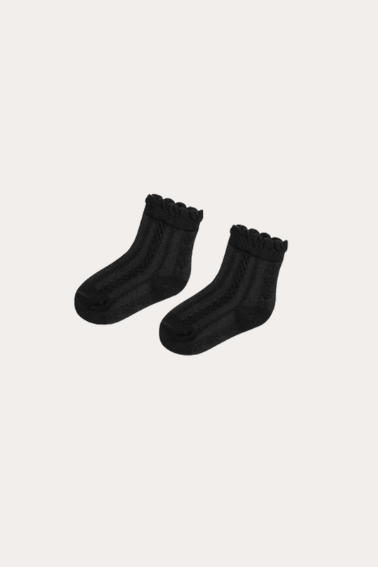 Organic Cotton Socks | Black