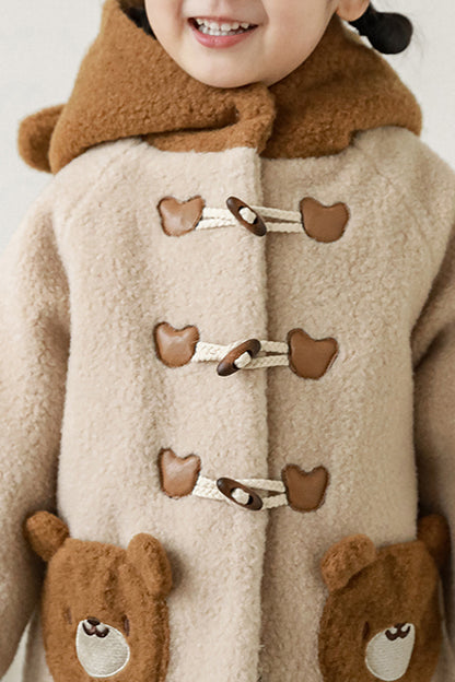 Teddy Bear Jacket Warmer | Milk Tea Brown