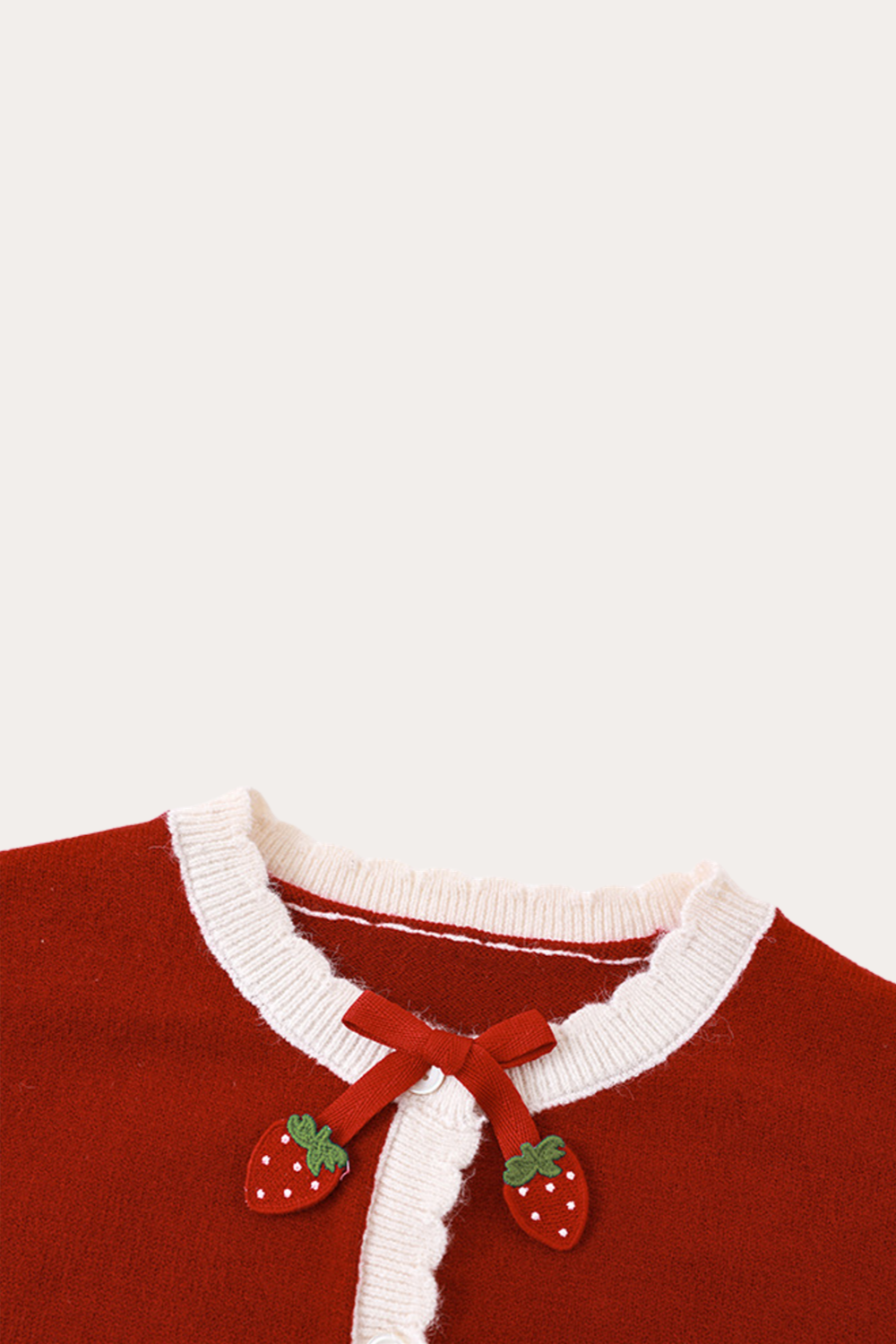 Strawberry Garden Jacket | Red