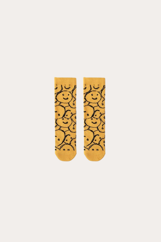 Smile Socks | Yellow